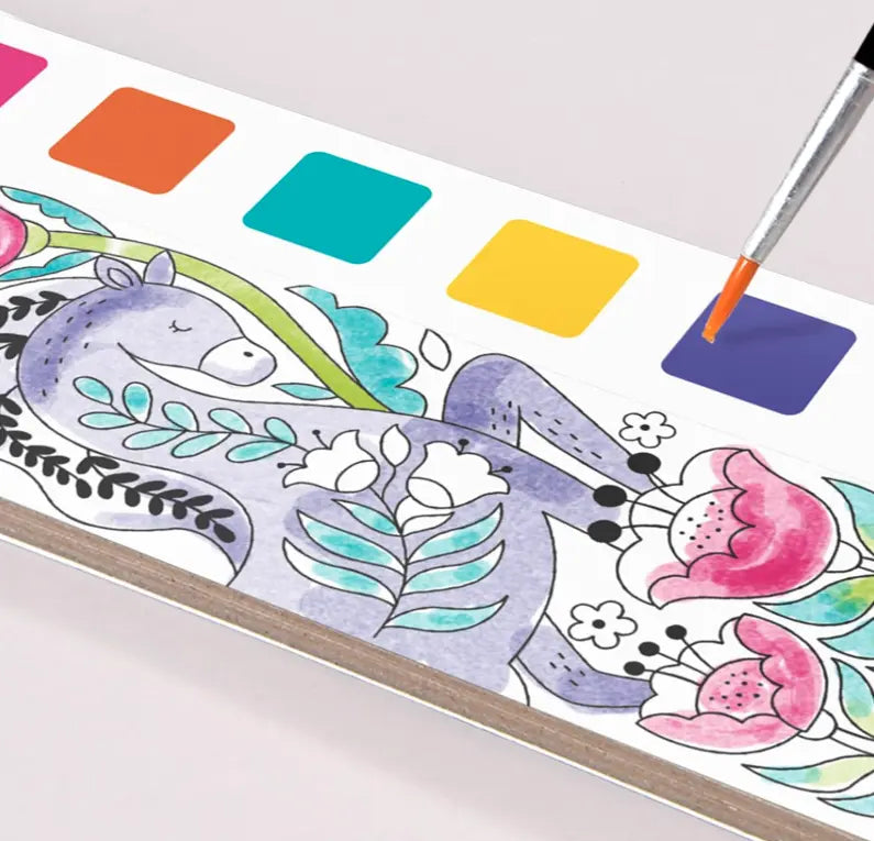 Mini Watercolor Painting Book Mideer