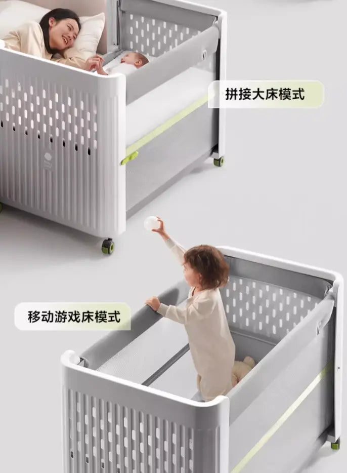 Foldable Baby Crib with Changing Table Bc Babycare