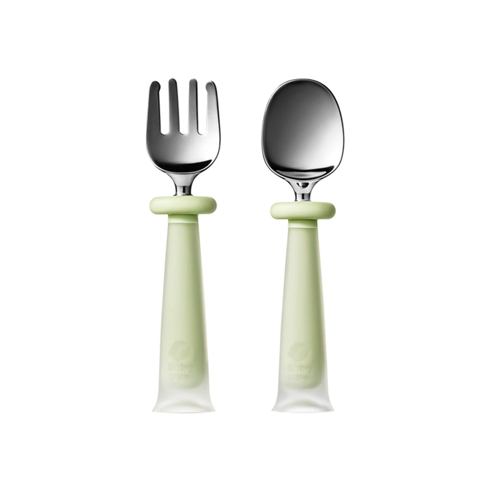 Stainless Steel Spoon & Fork Set 2pcs Bc Babycare