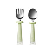 Stainless Steel Spoon & Fork Set 2pcs Bc Babycare