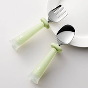 Stainless Steel Spoon & Fork Set 2pcs Bc Babycare