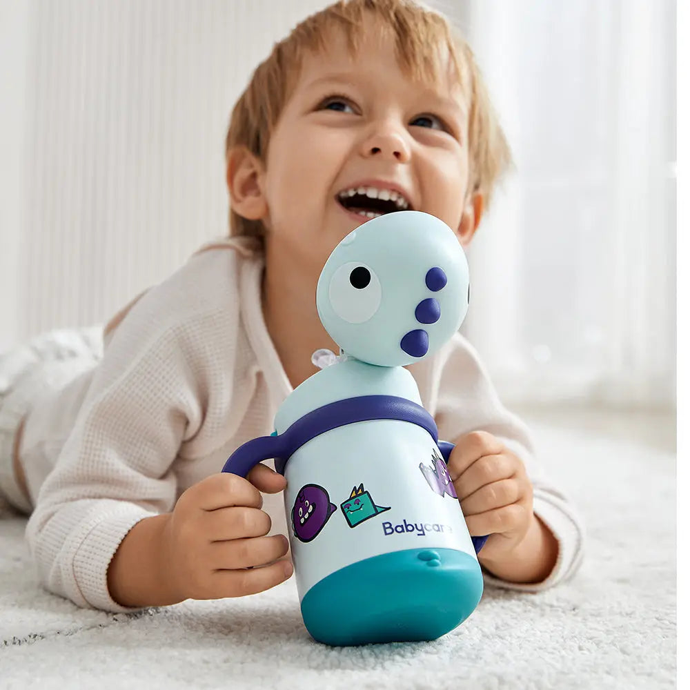 Dino Thermo Straw Sippy Cup 300ml Bc Babycare