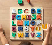 Wooden Puzzle - Letters Bc Babycare