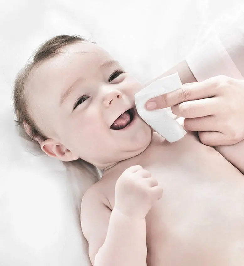 Baby Hand & Mouth Wipes Travel Size 20 Count (unscented) Bc Babycare