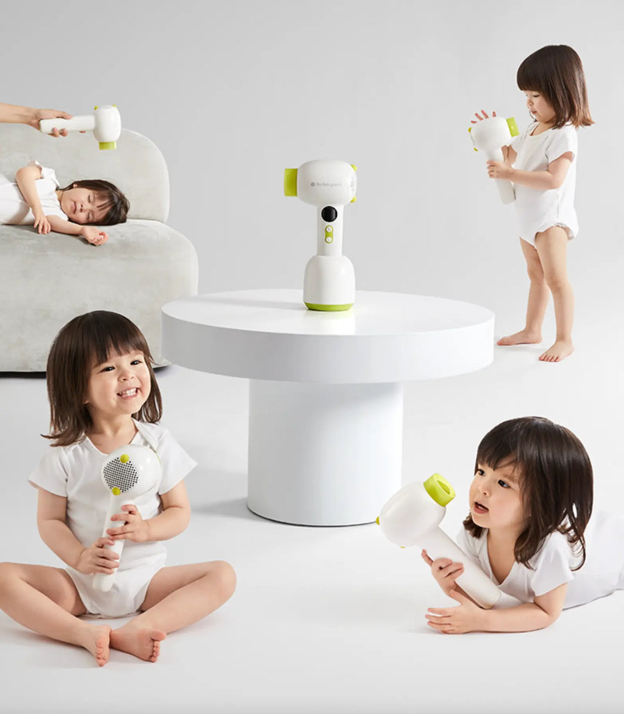 Cordless Quiet 38°C Baby Hair Dryer - Purple (0m+) Bc Babycare