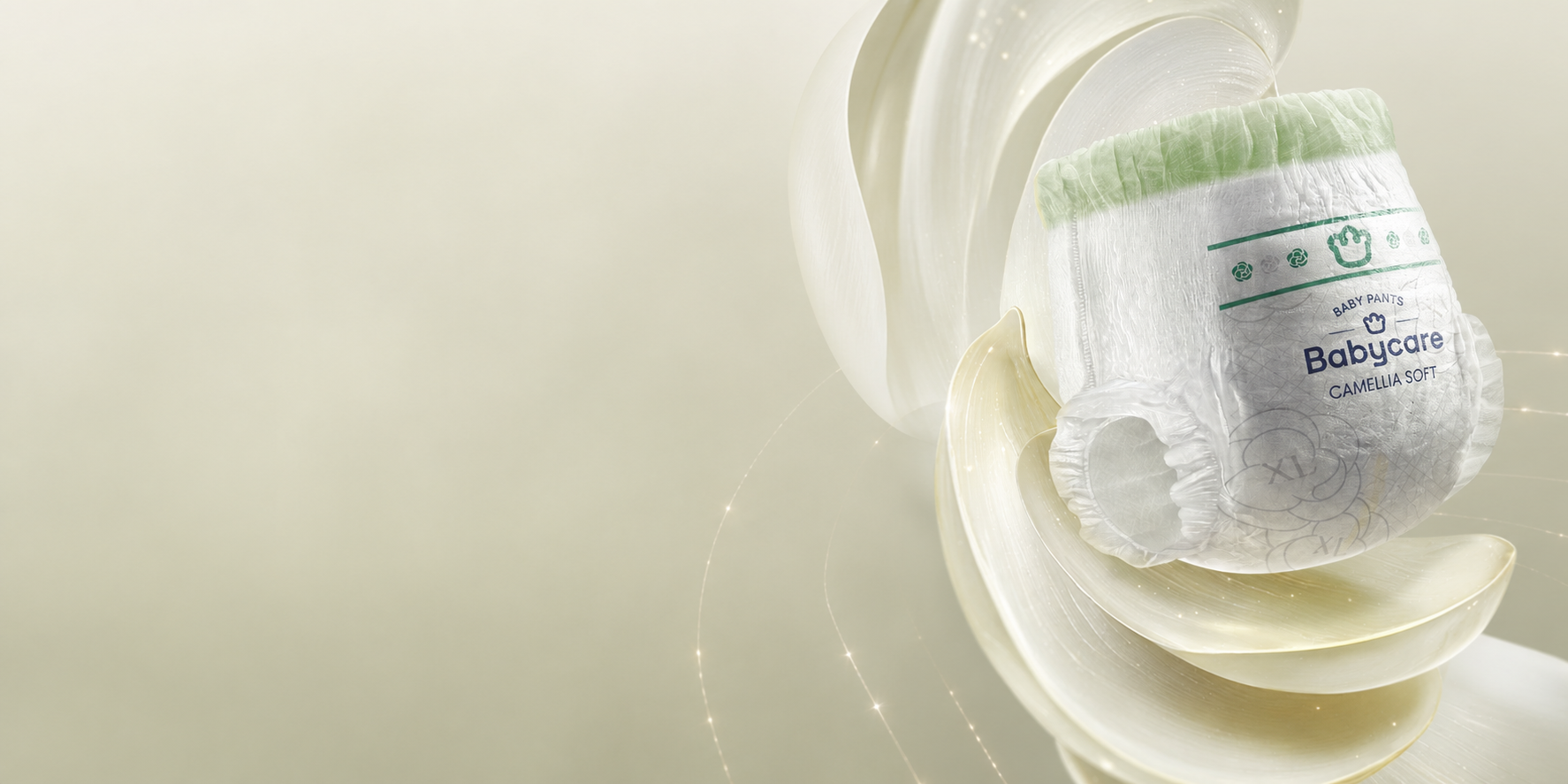 Babycare Camellia Soft Pull-Up Pants